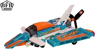 Lego Technic 42117 | Rennflugzeug | 2in1 | Lego Speed Build Review | Modell B