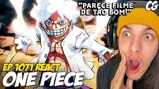 LUFFY GEAR 5!! QUE EPIS&Oacute;DIO INCR&Iacute;VEL! - React One Piece EP 1071