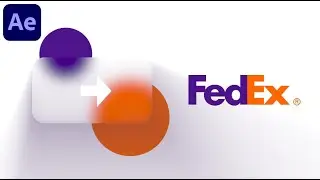 FedEx Logo Animation in Adobe After Effects | Step-by-Step Tutorial