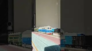 🚂Toy Train in Full Motion | Relaxing & Addictive Video🚄 #shortsfeed #toytrain #shorts #trending
