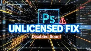 How to Fix Photoshop   This unlicensed Adobe app will be disabled Soon