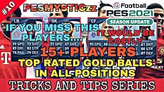 (top-19 Gold balls) PES-2021