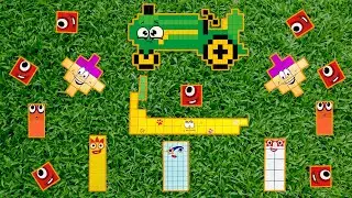 Looking for Numberblocks RAINBOW 600 Pirate! NEW ASMR   Numberblocks Satisfying Video