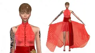 The Sims 4 : Ruby Rose The Met Gala 2018 / Full Pack Dowload (Vogue Sims)
