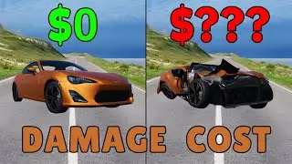 Realistic Crashes BeamNG Drive Damage Cost #15 | Epic Wallet Survival