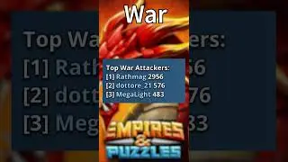 A Week In Our Empires and Puzzles Alliance PT.9 (JOIN NOW)