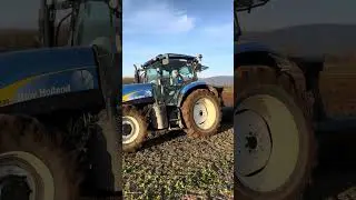 #newholland #t6030 in aratura con bivomere #agriparadise #farming #agriculture #plowing #farm
