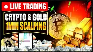 Live Trading with FXYash || GOLD , BTC and Alt coins Trading || Hindi || #livetrading #forex
