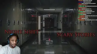 REACTING TO   4 Very Scary TRUE Night Shift Horror Stories!