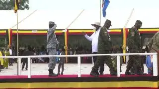 Museveni award medals to the liberation heroes 