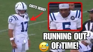 Daniel Jones makes his COLTS DEBUT & Looks SHARP 😳 Anthony Richardson QB1 in JEOPARDY !? Highlights 