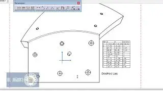 CATIA V5 desde cero. Lección de Drafting. Creación de Tables de Holes.