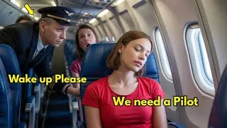 She Was Asleep in Row 09 &mdash; When the Captain Asked, ''Is There a Pilot On Board?''
