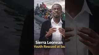 Sierra Leonean Youth Rescued at Sea #news #IOM