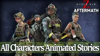 War World Z: Aftermath All Characters Animated Background Stories (4K 60FPS)