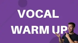 Vocal Warm Up Exercise #6 - Ah