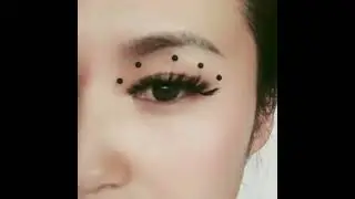 New Crown Lashes 18MM Length Dramatic Look Eyelashes Use For Halloween Eve