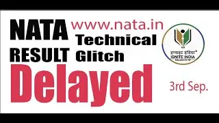 NATA RESULT 2020 | UPDATES ON NATA RESULT | DELAYED DUE TO TECHNICAL GLITCH & BUG | IGNITE INDIA