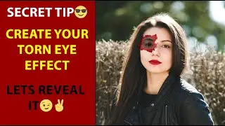 🔥 Torn Eye Photo Effect in Just 30 Seconds &ndash; Photoshop Hack Revealed!
