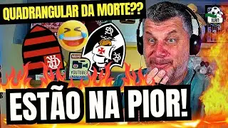 TRICOLORES CURTEM FLA E VASCO LUTANDO PRA NÃO CAIR