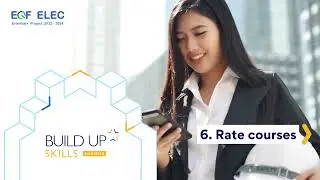 Rate course - BUILD UP Skills advisor app