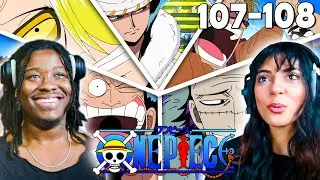 SANJI IS THE GOAT! | One Piece Episode 107-108 Reaction