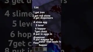 Easy 3by3 slime farm #slime #farm