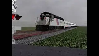 NJT comet IV cabcar stop and departure test 