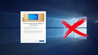 CONFIRMED: Free Windows 10 ESU in Europe STILL Requires MSA Login!