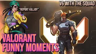 Clutches, Inting, and More (Valorant Funny Moments V6)