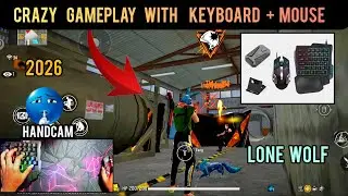 Free Fire Keyboard Mouse Pro Gameplay 😈 | 100% Headshot