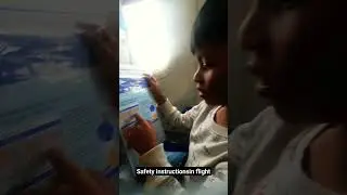 safety instructions in flight#subscribe #trending #viral