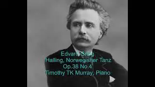 Grieg - Halling, Norwegisher Tanz Op.38 No.4 -  Timothy TK Murray, Piano