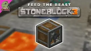 FTB StoneBlock 3: EP03 | Working At the Gravel Wash! | Minecraft 1.18