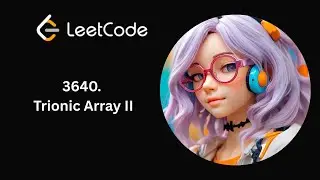 LeetCode 3640 | Trionic Array II | Daily LeetCode | Day 35/365 | DP + Prefix Optimization 