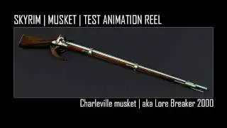 Skyrim Musket (type Charleville)