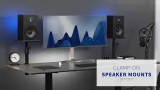MOUNT-SP01CB Clamp-on Speaker Stand - 2 Pack by VIVO