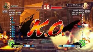 USFIV~ Dan (Eternal Daylyte) vs  Dhalsim (dorine m) HD