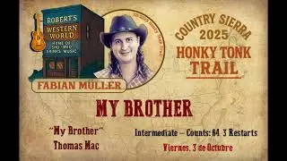 My Brother workshop de Fabian Müller en Country Sierra Madrid 3 de octubre de 2025