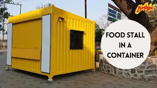 Food Stall In A Container | Egg Stall | Designo Creation