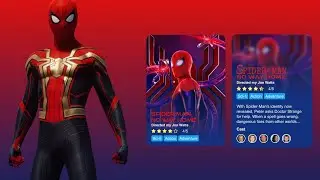 Spider-Man || Movie Card UI Design using html & css || Code Today