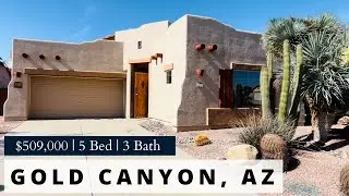Homes For Sale Gold Canyon, Arizona $509,000, 2,423 Sqft, 5 Beds, 3 Baths (Gated Subdivision)