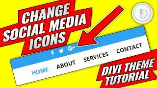 How to Edit Divi Social Media Icons