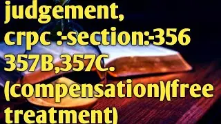 crpc 356,Order for notifying address of previously convicted offender,357. Order to pay compensation