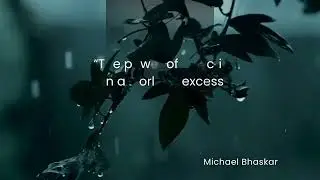 Selection in a world of excess - Michael Bhaskar