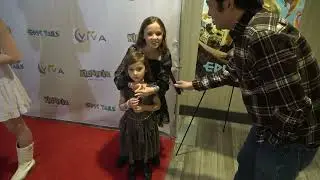 Finley Rose Slater Carpet Interview at Epic Tails Premiere