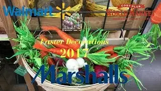 Easter decorations Walmart Marshalls World Marketplace William Sonoma