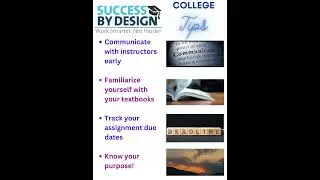 Success by Design Tips #1