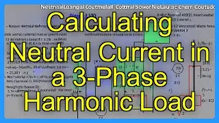 Calculating Neutral Current in a 3-Phase Harmonic Load
