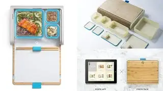 Prepd Pack Lunchbox With Modular Food Storage Containers And Chopsticks Set
